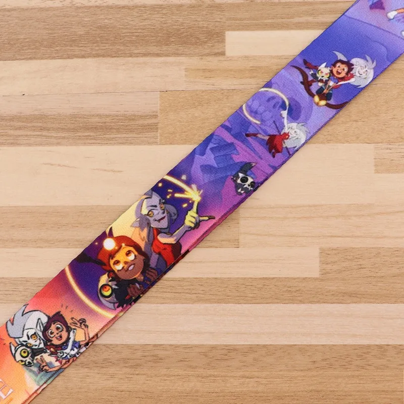 Cartoon The Owl House Series Phone Lanyard Fantasy Adventure Anime Creativity Cute Double-sided Printing Lanyard Keychain - view 5