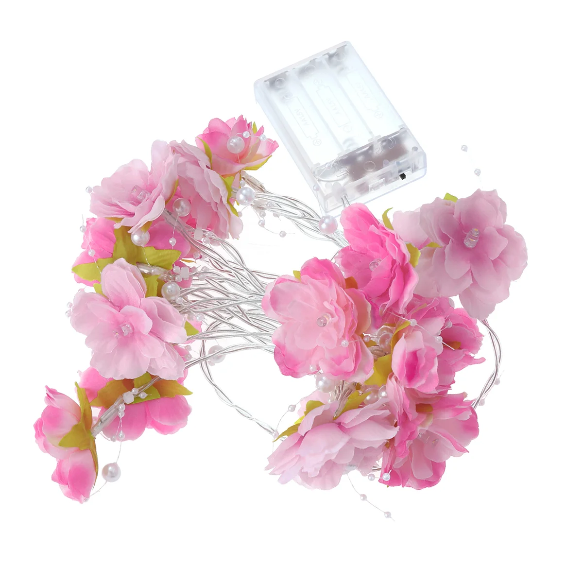 2 M Pink Flower Fairy Lights Cherry Blossom Garland Wedding Decorative The Flowers