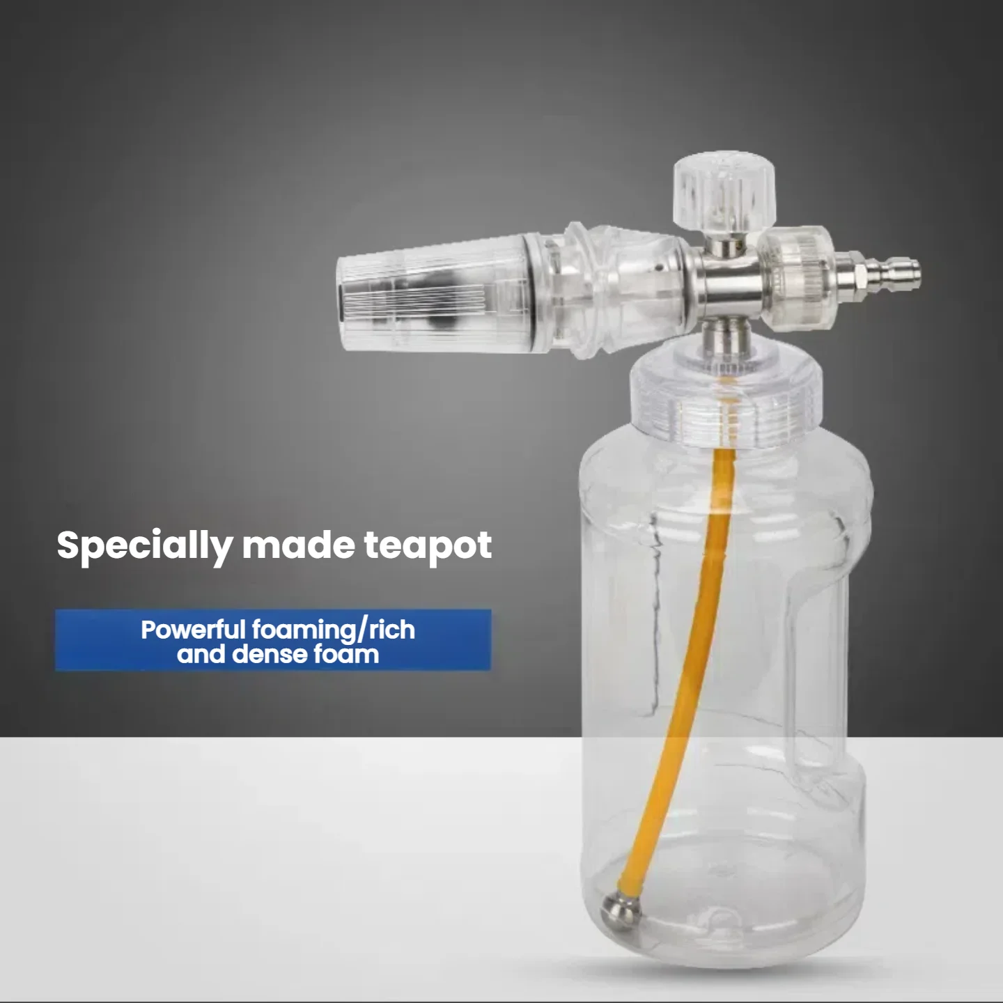 

Foam Generator Snow Foam Lance， 1/4” Quick Connector， Adjustable Sprayer Nozzle，Pressure Washer Foam Cannon，Pressure Washer Kit