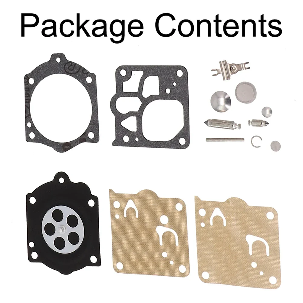 Outdoor Power Equipment Carburetor Kit Chainsaw Parts F55 F65 K10-WJ K15-WJ P42 P52 1 Set P62 2077 P650 394 P7000