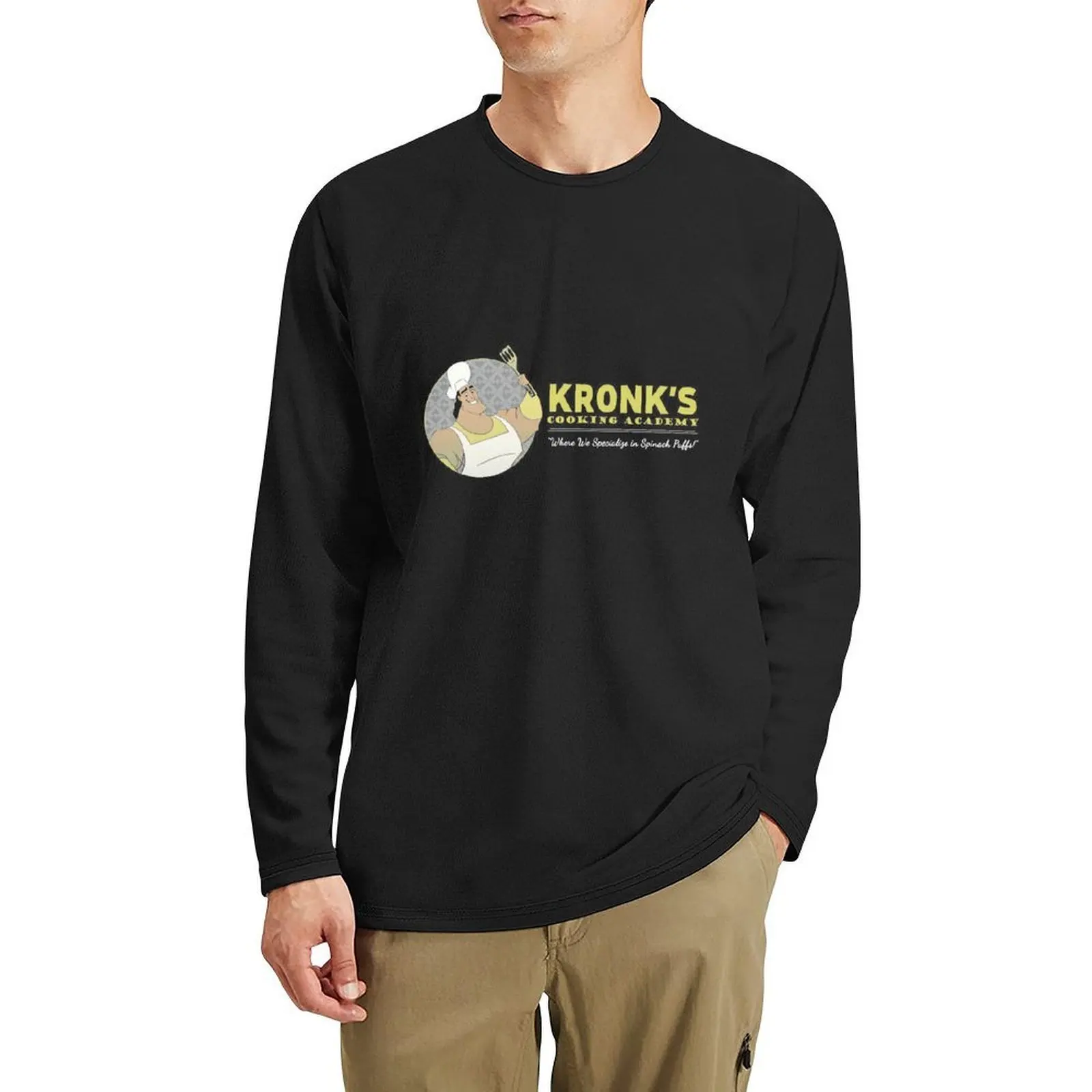 

Kronks Cooking Academy Long T-Shirt custom t shirts oversized t shirts tees t shirts for men graphic