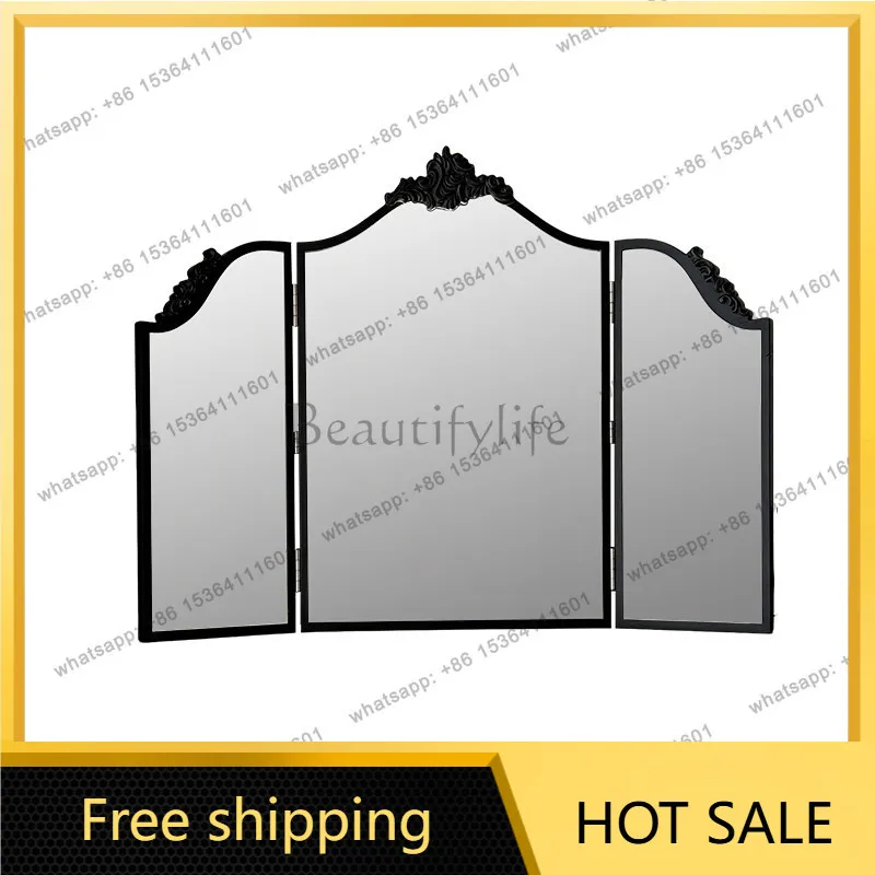 Best Sellers Personalised Mirror Decor Unbreakable Fold Modern Custom Bedroom Mirror Decor Art Makeup Decorative Specchi Home De