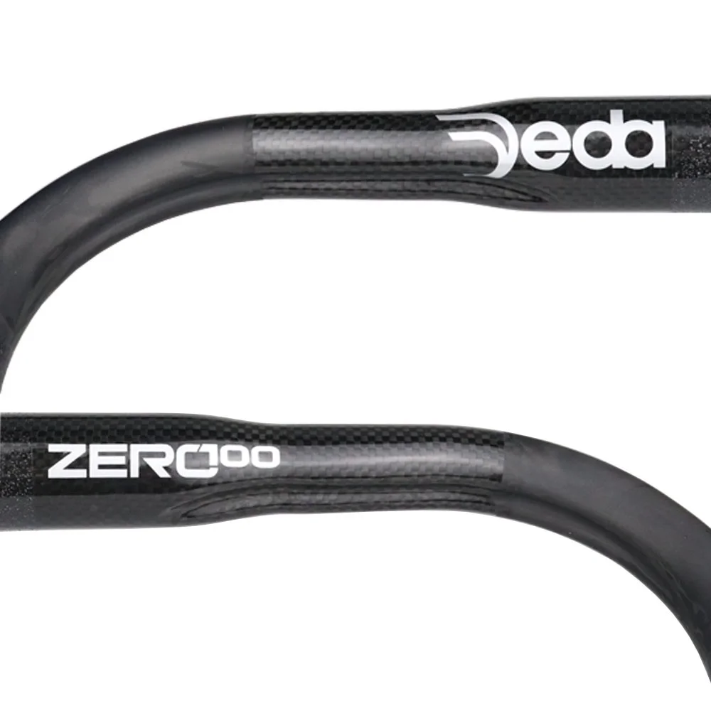 Zero100 Full Carbon Fiber Road Bike Handlebar Cycling Drop Bar Bicycle Parts 31.8x400/420/440mm Glossy+Matte