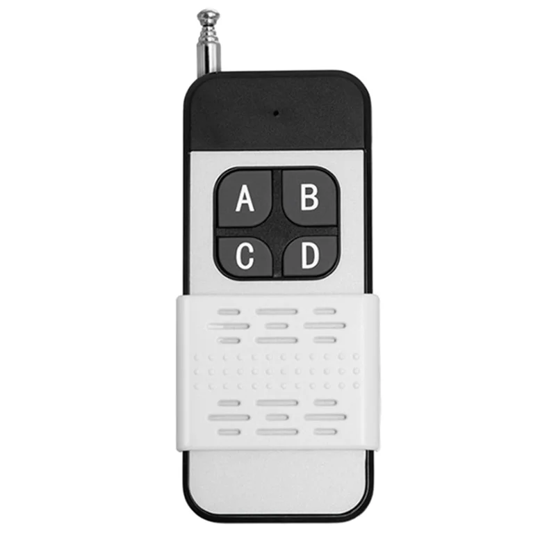 433Mhz Wireless Remote Control 4 Buttons 1000M Transmitter for Light/ Gate /Garage Door/Motor Controller