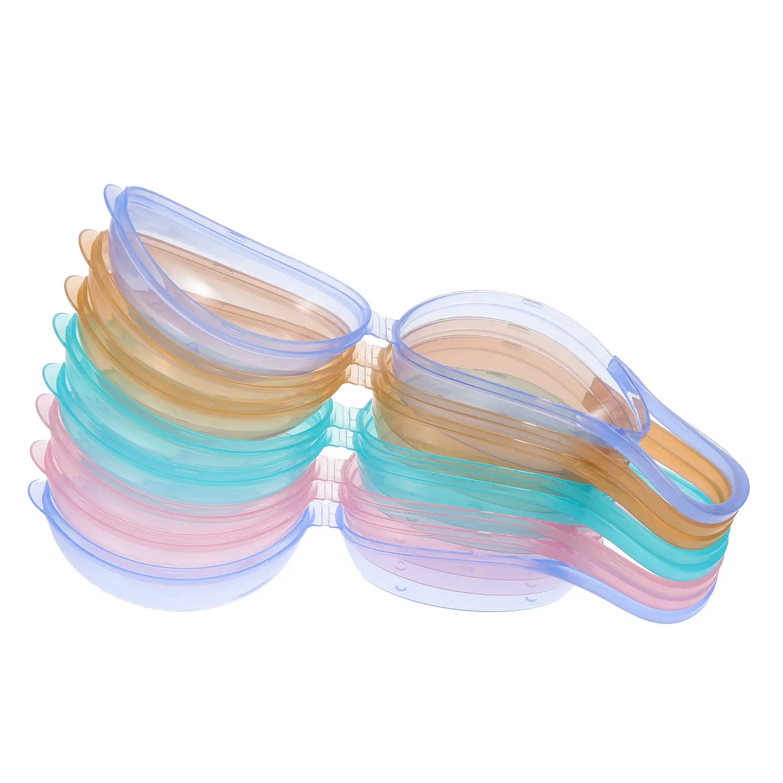 

Набор из 8 контейнеров для хранения пустышек, портативный футляр для детских пустышек, многофункциональный легкий дорожный органайзер для молодых родителей