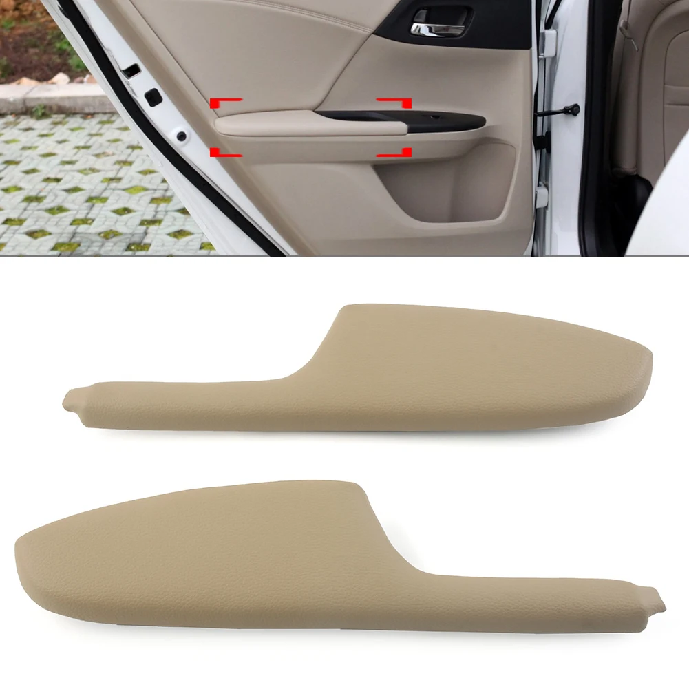 2 PCS Beight Car Rear Door Armrest Lid Latch Panel Cover For Honda Accord 9th Generation 2013 2014 2015 2016 2017