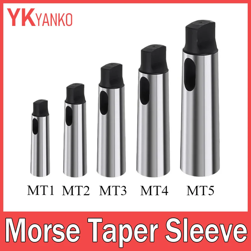 Morse Taper Shank Reducer Drill Sleeve MT1 MT2 MT3 MT4 MT5 Adapter Taper Shank Drill Accessories Adaptation Tool
