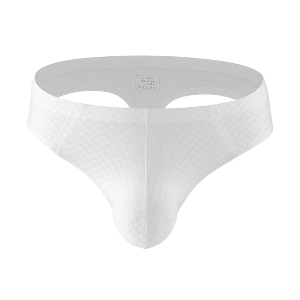 

Men's G-string Low Waist Underwear Breathable Different Measurement Methods High Stretch Regular Clothing Length