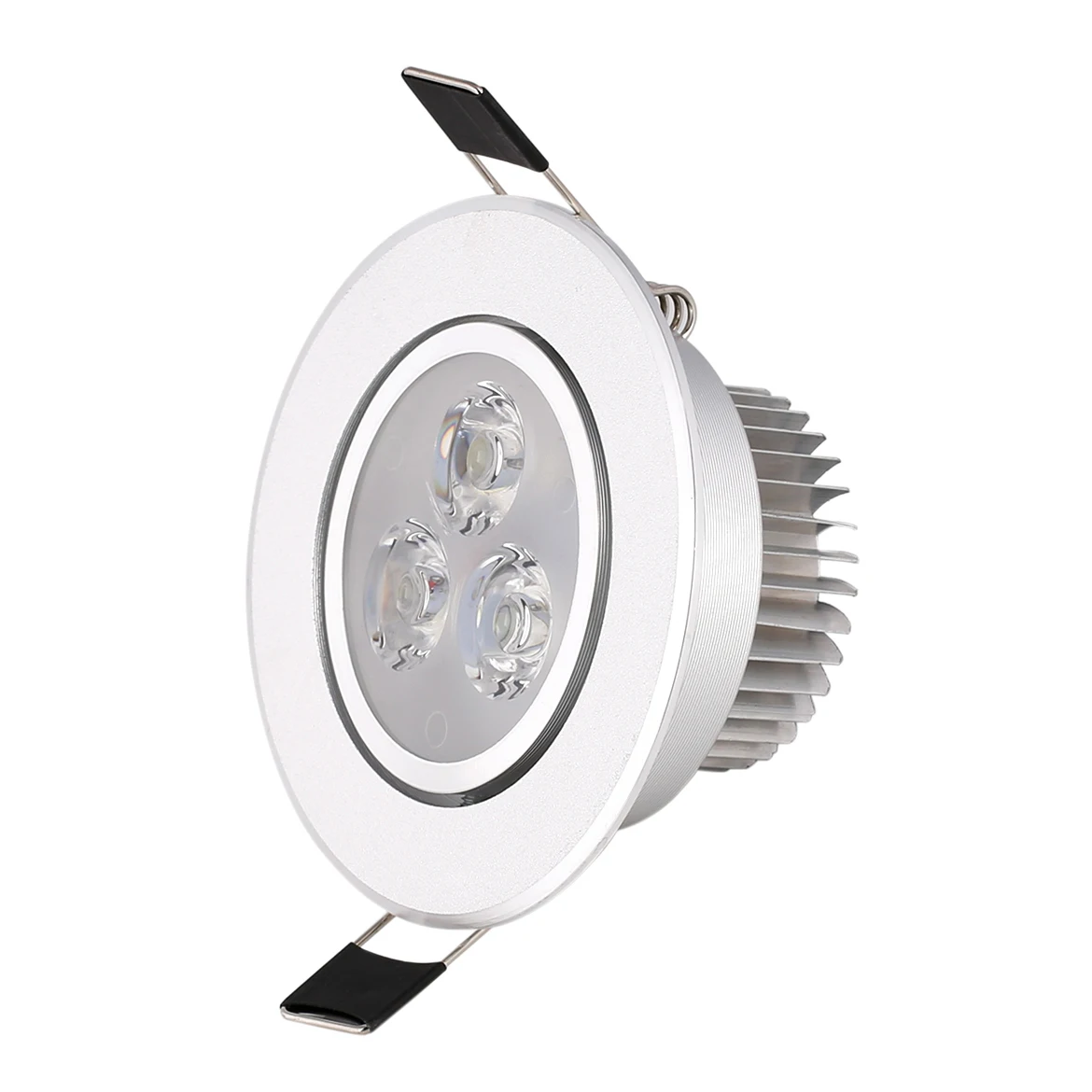 6W Dimmable Led Recessed Teto Downlight Lâmpadas Para Quarto Vermelho Azul Verde Prata Com Driver DC 12V 24V 6000K Para Decoração De Casa