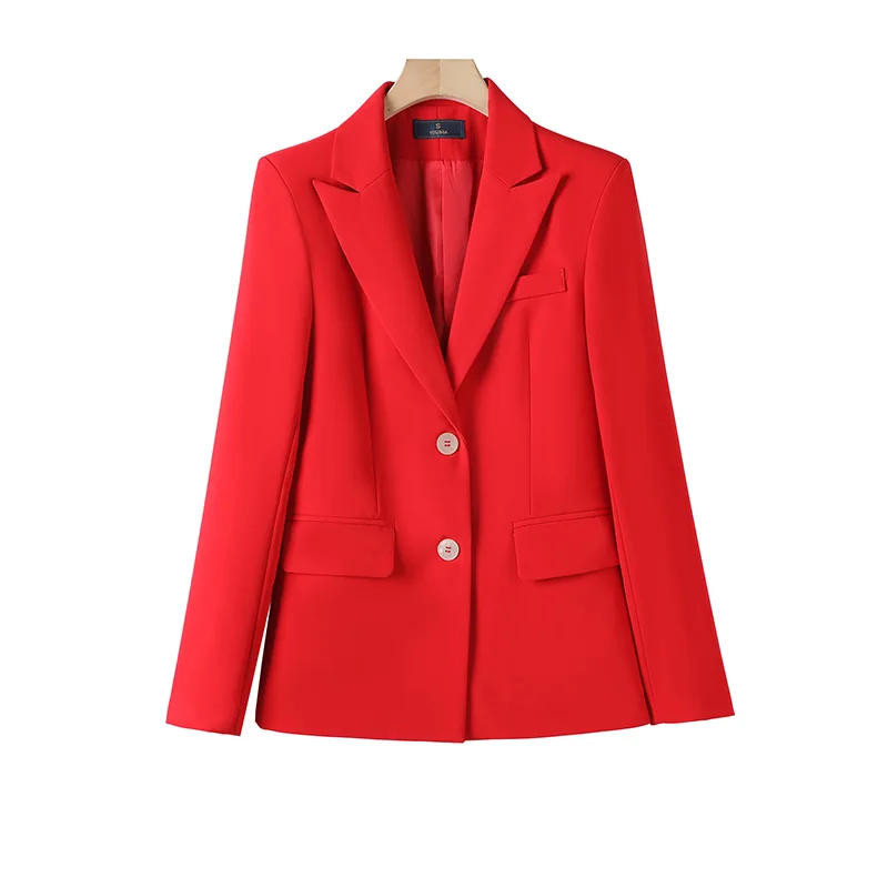 S-4XL Large Size Ladies Blazer And Pant Suit Formal REd Blue Solid Women Jacket Trouser Female Business Work Wear 2 Piece Set