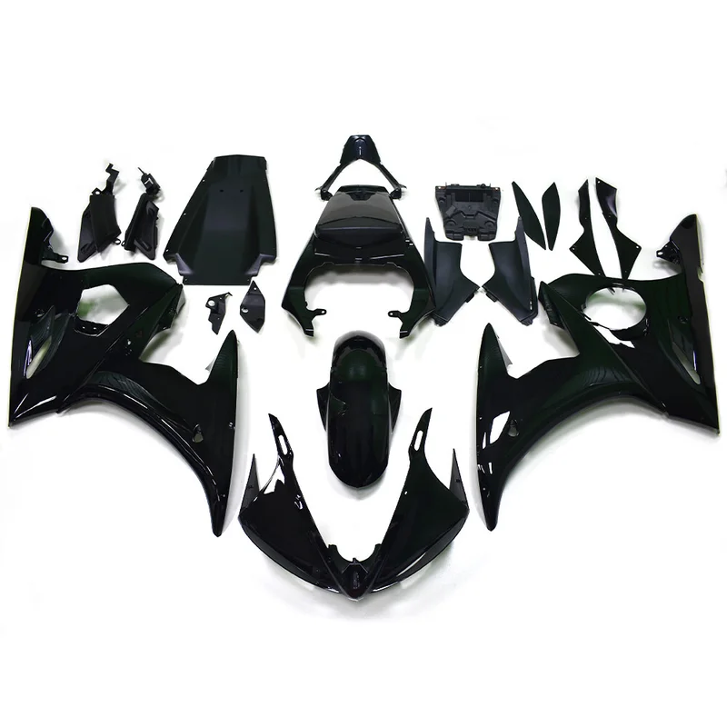 Black ABS Fairings Set Body Kits Fit For 2003 2004 2005  YZF R6