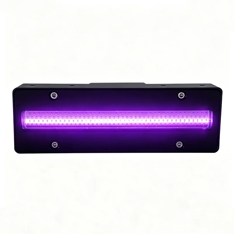 350W water-cooled UV LED curing lamp 140 * 15mm flatbed printer dedicated UV ink curing lamp high-power UV lamp
