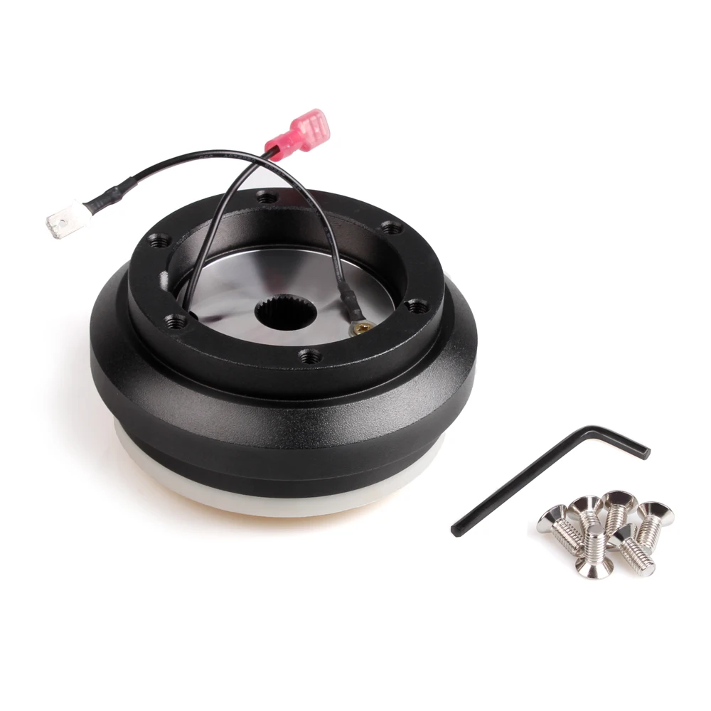 ZSRA-Steering Wheel Short Hub Adapter Black 110H Replacement For Honda Civic EG 92-95 Acura Integra DC2 94-01 QR010 - Image 5