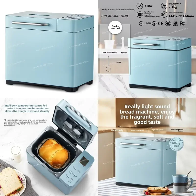 Bread maker, household, fully automatic, multi-functional small breakfast toast