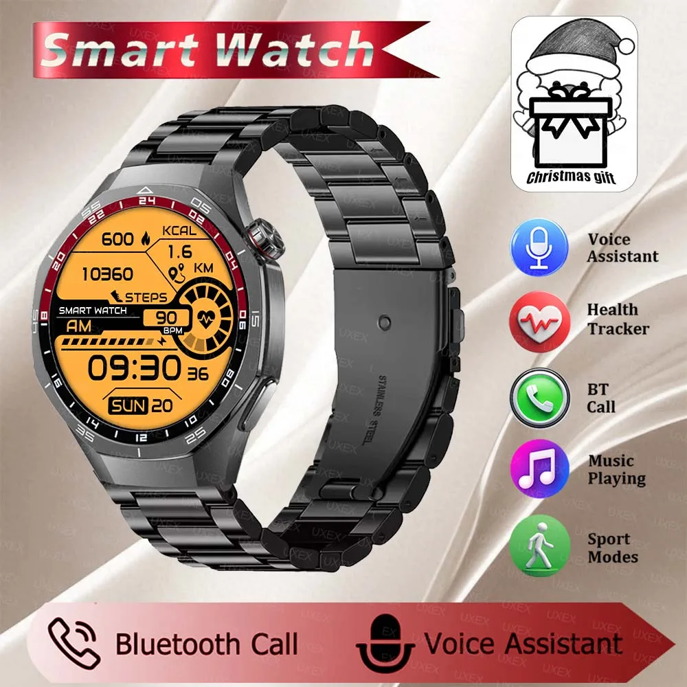 

Businesst часы умные часы джентльмен 1,52 HD беспроводной вызов движение траектория рождественский подарок умные часы мужские для Android Ios