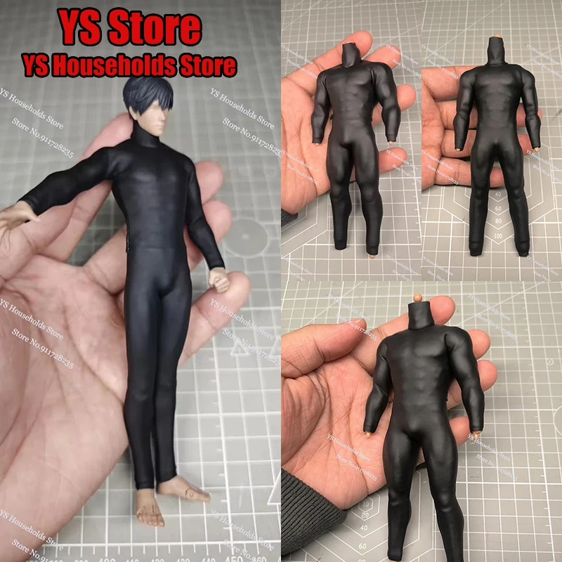 

Mult Styles 1/12 Man Soldier Tight Jumpsuit One Piece Long Sleeve Bodysuit GWTOYS Accessory For 6" VTOYS Mirrfig Slim Body