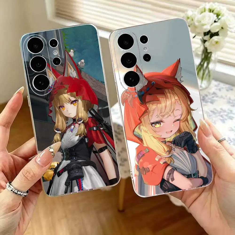 Rossi Arknights Endfield Game Phone Case For Samsung S25,S24,S21,S22,S23,S30,Ultra,S20,Plus,FeTransparent Cover