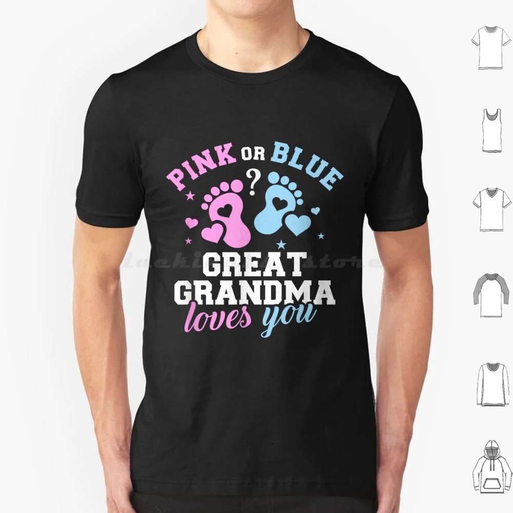 Gender Reveal Great Grandma T Shirt Cotton Men Women DIY Print Gender Reveal Party Great Grandma Mothers Day Grandma New