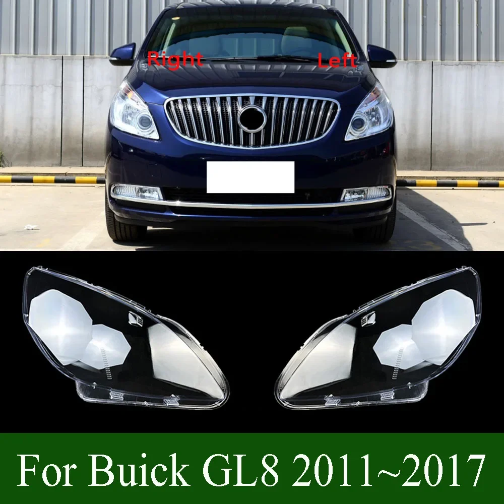 

For Buick GL8 2011~2017 Headlight Shell Transparent Headlamp Lens Cover Plexiglass Replace Original Lampshade