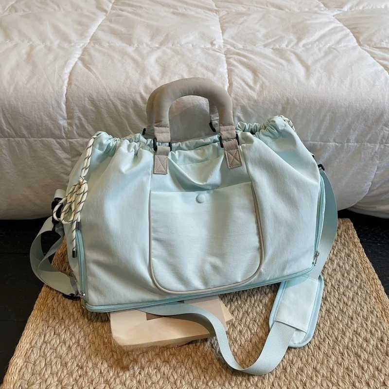 Expandable large-capacity bag, casual shoulder commuter messenger bag, available in multiple scenes - view 4
