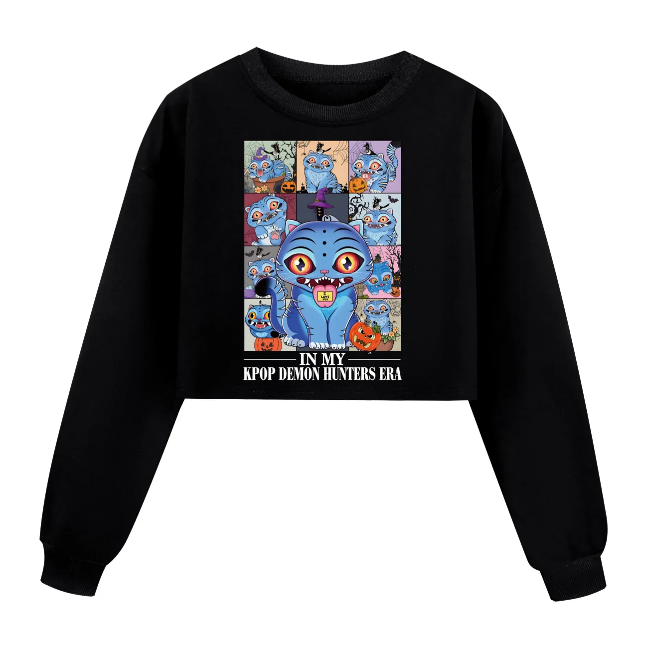 

Hot KPop Demon Hunters Kids Cartoon Fashion Clothes Teen Girls Autumn Pullover Casual Coats Youth Baby Hoodie Hoody Sweatshirts