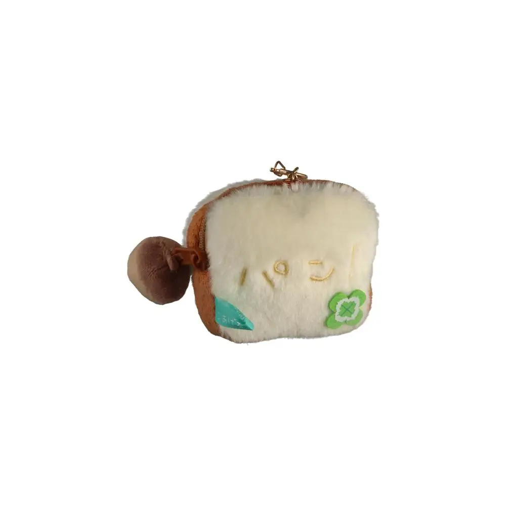 Bread Breakfast Series Penguin Pendant Milk Sausage Coin Purse Earphone Bag Japanese Style Squeak Keychain Girl
