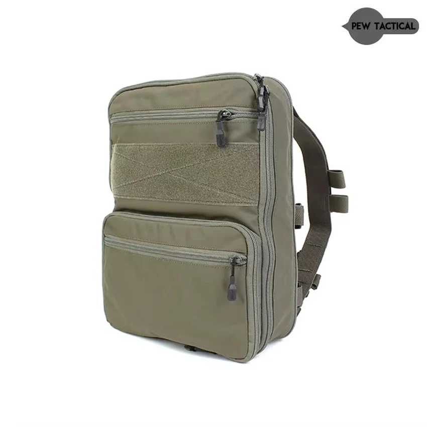Pew Tactical Flat Pack PLUS D3 Backpack Hydration Carrier Expansible Molle Pouch Airsoft Multipurpose Vest Assault Travel Bag