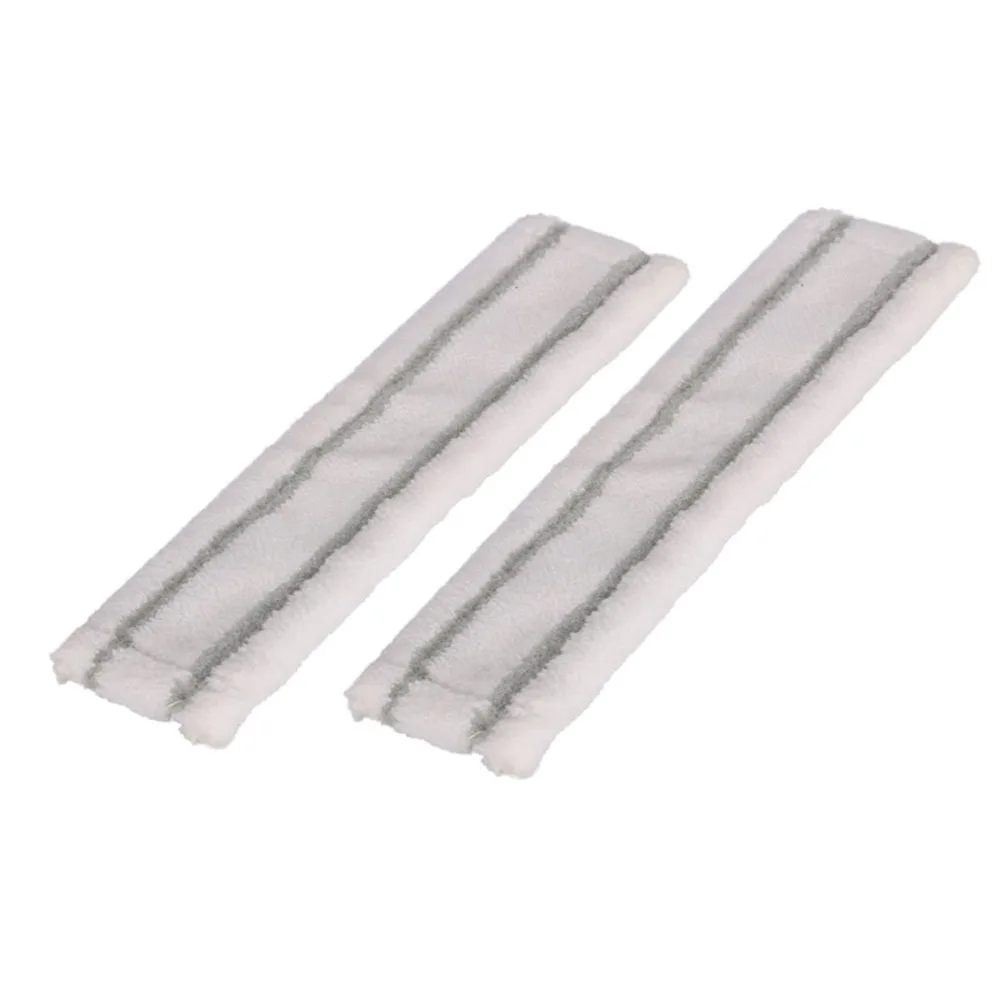 2Pcs Microfiber Material Microfibre Mop Cloths Pulling Lips Design Spare Parts Replacement Accessories Replacement Parts