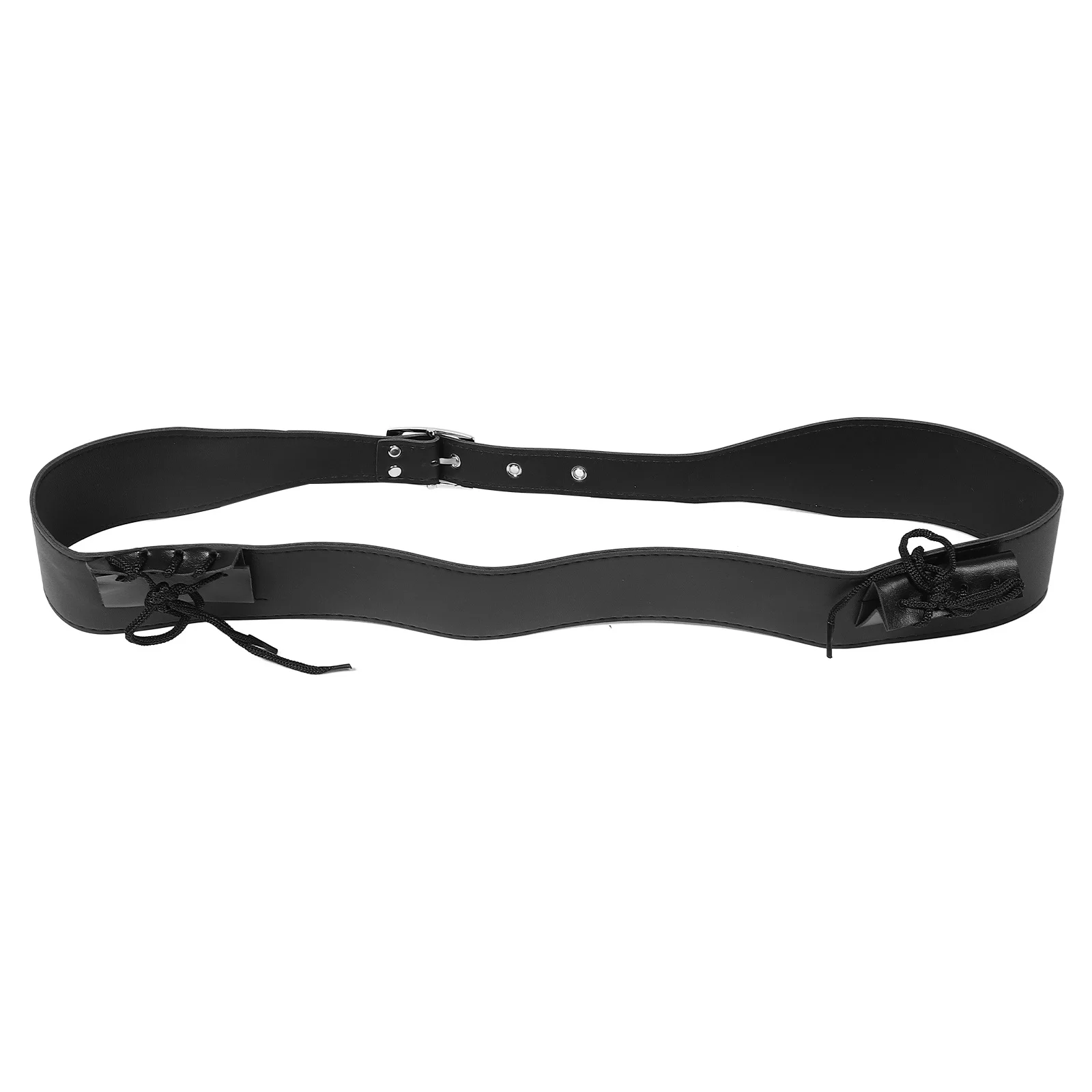 

Sword Belt Holder Black Fake Adjustable Shoulder Strap For Chinese Medieval Swords Carry Case Tool Bag Sling