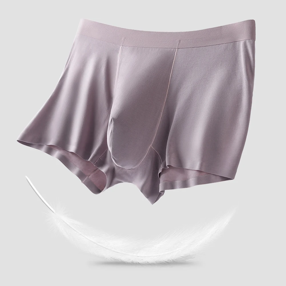 

Modal Panties Breathable Trunks For Gym For Sleep Classic Style Comfortable Fit Pouch Design For Athletic Activities