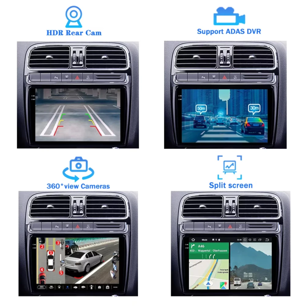 أندرويد 15 Carplay DSP لتويوتا أفالون 3 2005 2006 - 2010 راديو السيارة Autoradio مشغل وسائط متعددة نظام تحديد المواقع رئيس وحدة نظام تحديد المواقع ستيريو السيارات