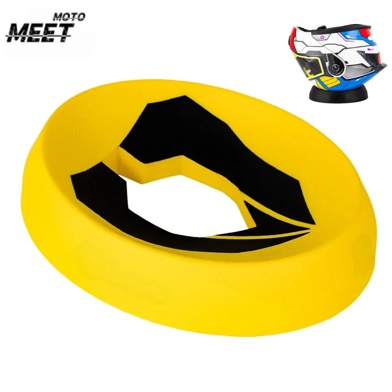 Motorcycle Helmet Donut Ring, Portable Service Pad Stand for Helmet Maintenance, Visor Replacement & Liner Removal
