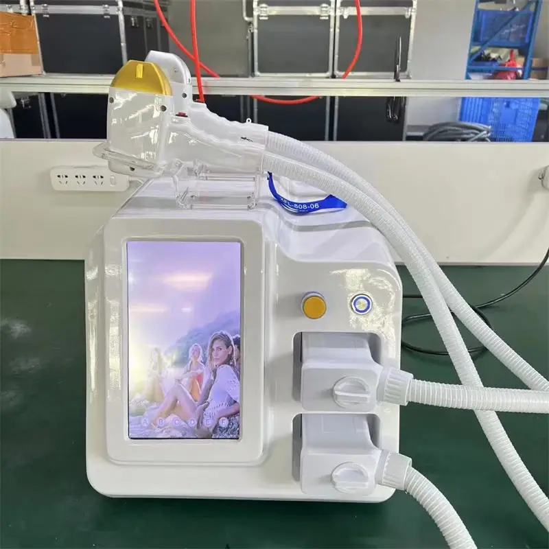 Professional 1600W 808nm Diode Laser 3 Wavelength Painless Permanent Hair Removal Machine With Ice Titanium Cooling System