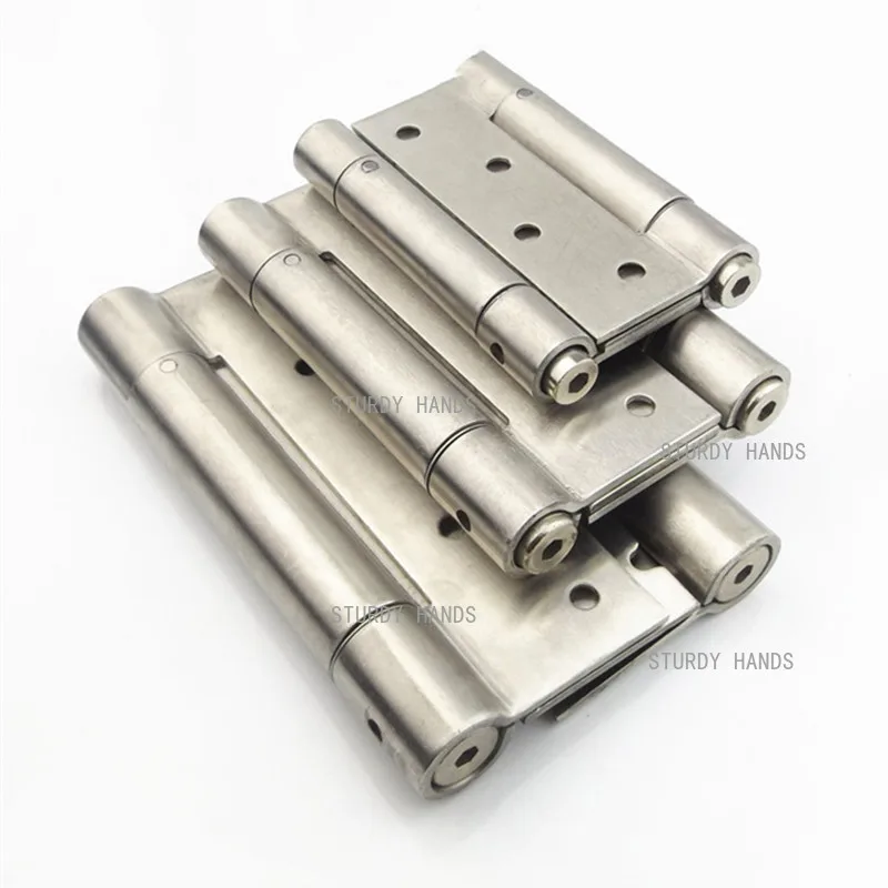 

Thicken Stainless Steel Two-way Door Opening Hinge Bedroom Door Spring Mute Bearing Hinges Furniture Hardware Tools Accessories