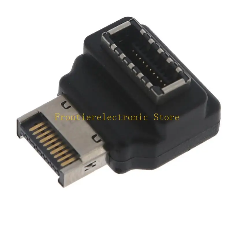 G8DB Computer USB 3.1 Type-E Female to Type-E Male 90° Angled Adapter Wear Resistant