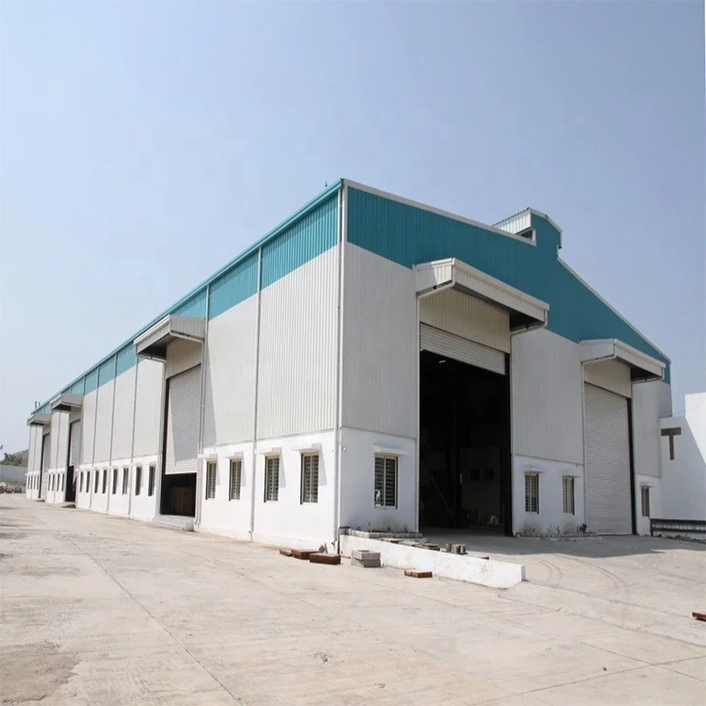 Steel Frame Warehouse Building Prefab Steel Structure Warehouse