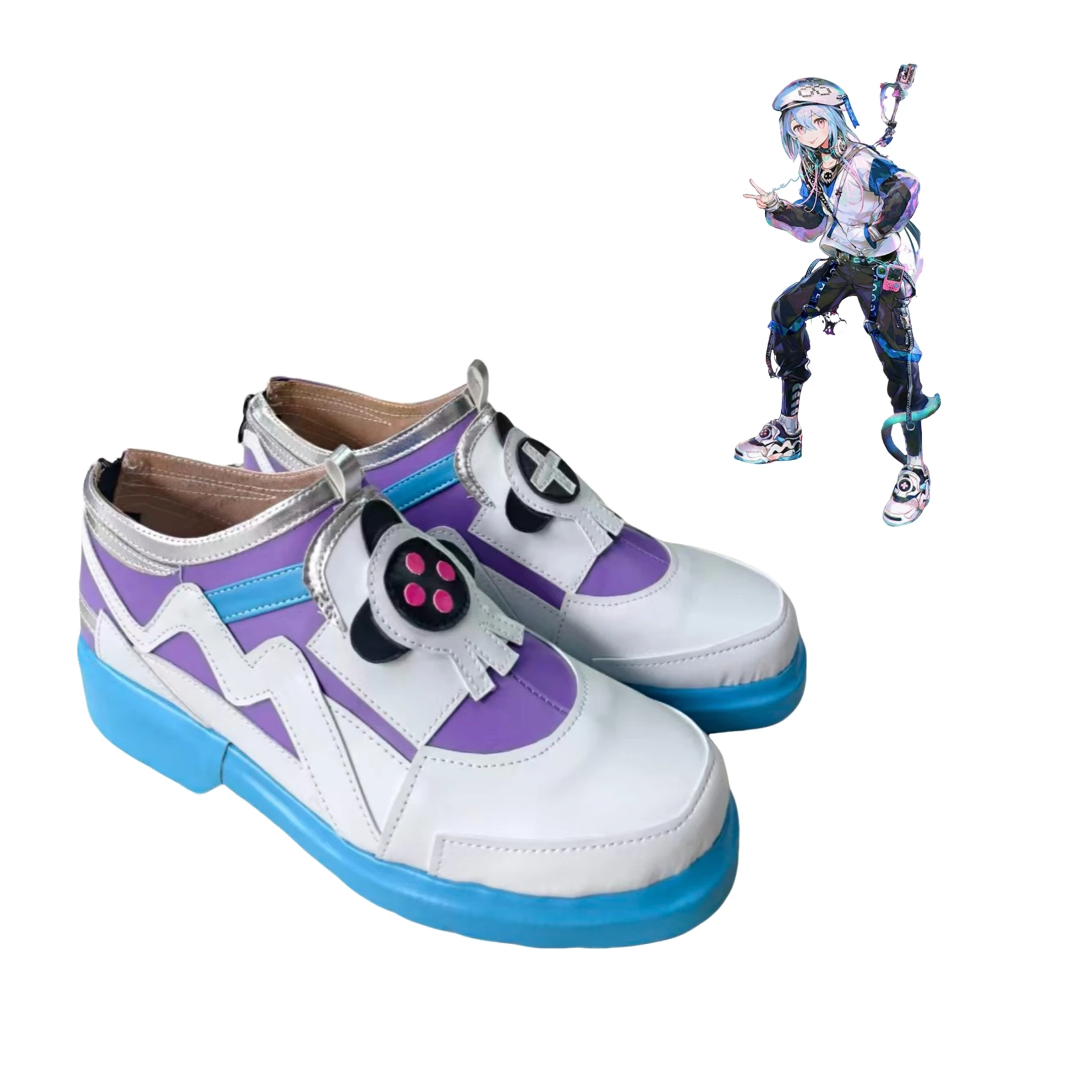 

Mizuki Arknights Cosplay Shoes Boots Game Anime Party Halloween