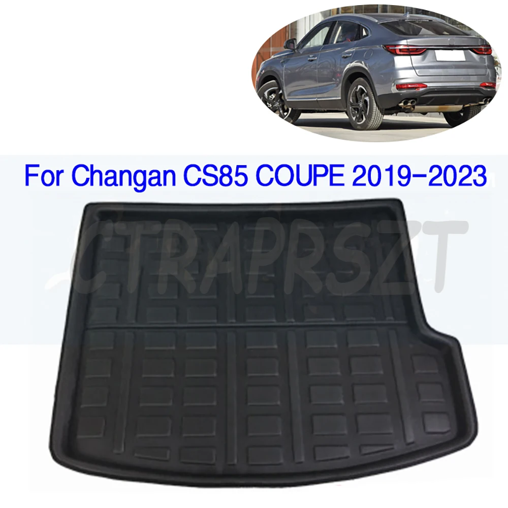 Tailored Boot Liner Tray For Changan CS85 COUPE 2019-2023 Car Rear Trunk Cargo Mat Floor Sheet Carpet Mud Protective Pad