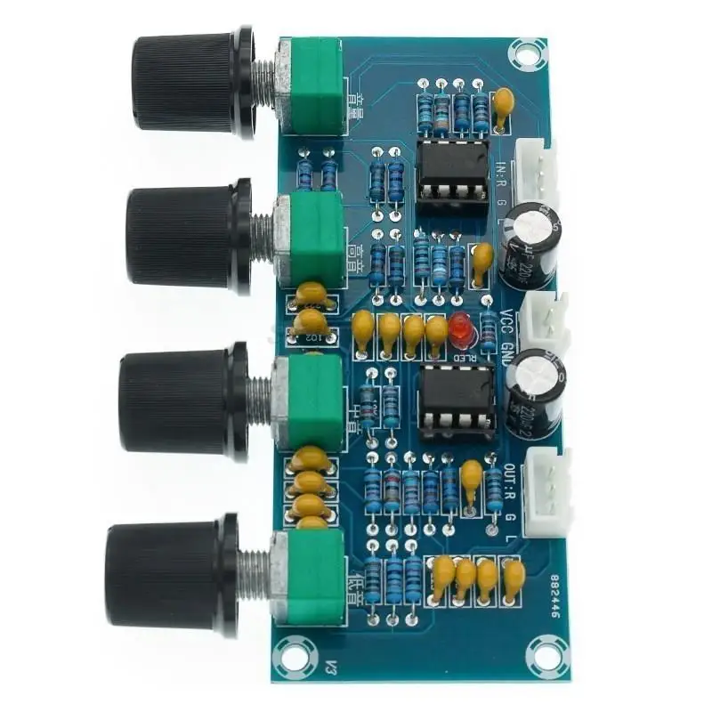 XH-A901 NE5532 Tone Board preamp Pre-amp With treble bass volume adjustment pre-amplifier Tone Controller For amplifier Board