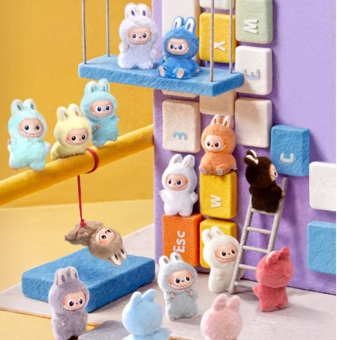 

POP MART LABUBU THE MONSTERS PIN FOR LOVE Series Vinyl Plush Pendant Blind Box Toys Mystery Box Guess Bag Doll Cute Anime Figure