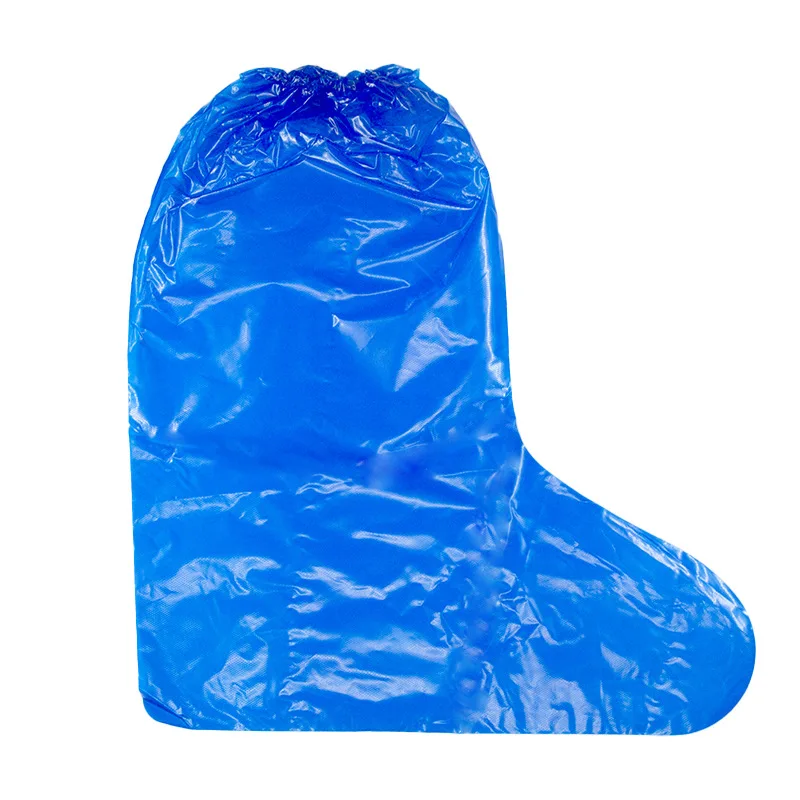 10-200pcs Long Disposable Shoe Covers Waterproof Non Slip Rain Boots Unisex Outdoor Travel Hiking Camping Rainy Days Elastic Top