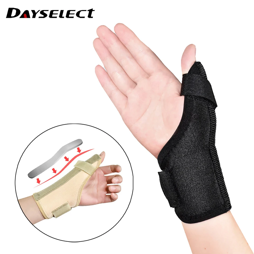 1Pcs Thumb Spica Splint Wrist Brace Support Joint Thumb Stabilizer for Pain Sprains ArthritisTendonitis Fits Right or Left Hand