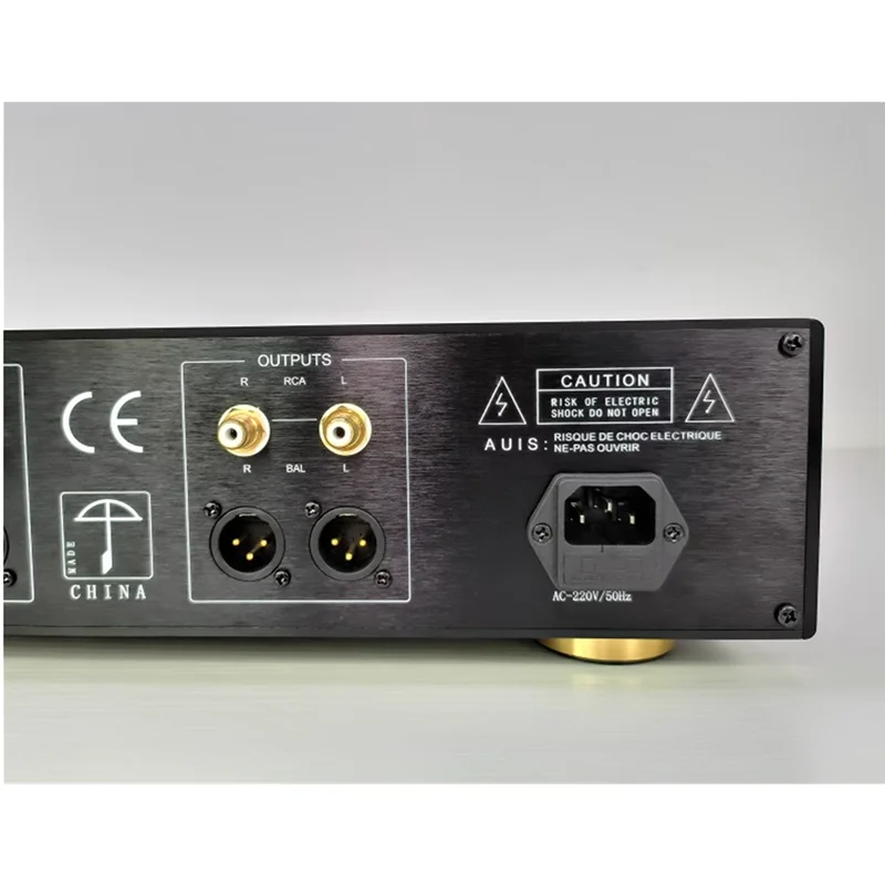 YU-07 MUSMYS C-2860 Preamplificador totalmente equilibrado Clase A pura Preamplificador SNR 110dB Grupo 3 RCA XLR Entrada 220V/Personalizado 110V