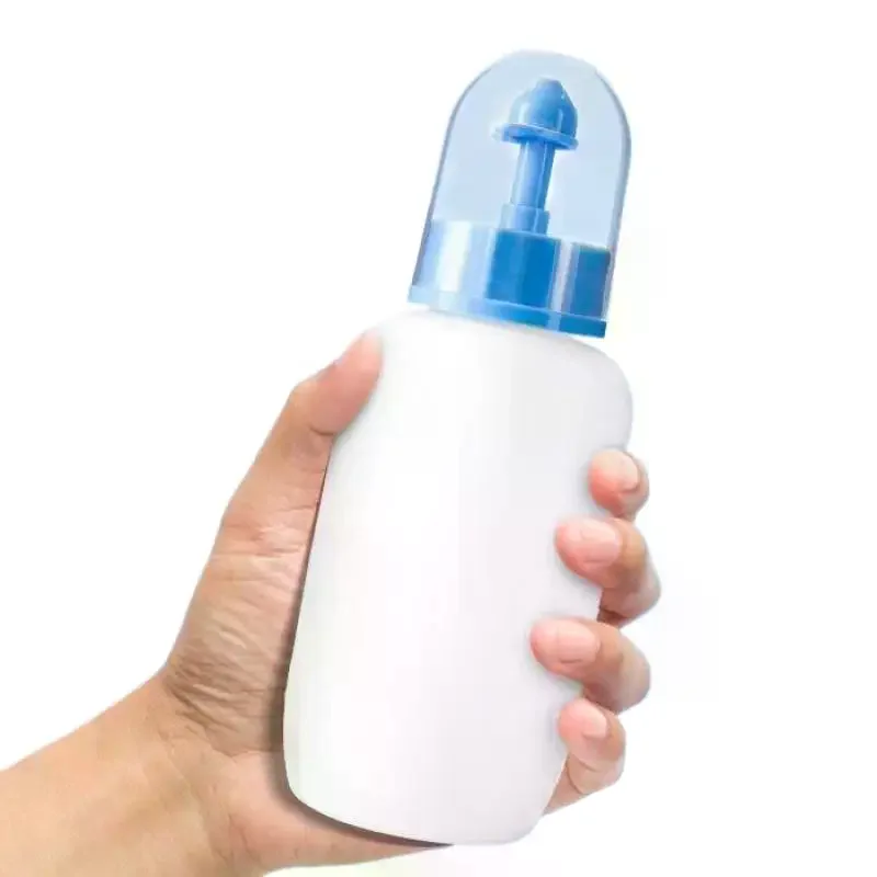 240/250ml 세척기 린스 병 코 보호기 코 세척기 비염 예방 성인 어린이 네티팟