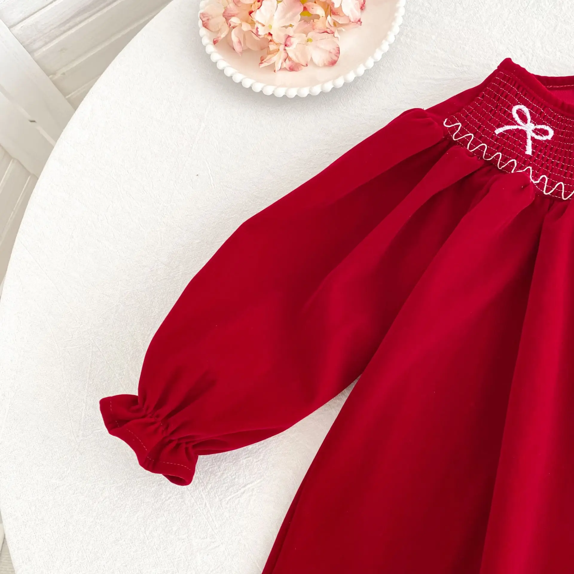 Weihnachten Schwestern Mädchen Prinzessin Kleid Neujahr Party Kleidung Baumwolle Spleißen Kinder Party Kleid Baby Bodys Schwestern Kleidung – Detail 10