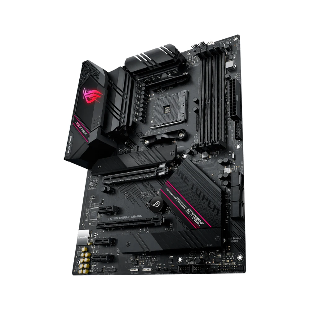 Материнская плата ASUS AMD B550 Ryzen AM4 Gaming ATX ROG STRIX B550-F GAMING Поддержка 5700x3D 5800X 5600G CPU DDR4 Dual M.2 PCIe 4.0