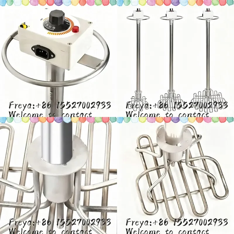 Honey Melting Device for Beekeeping, Honey Heater, Electric Heating Rod Honey Processing Equipment 220V
