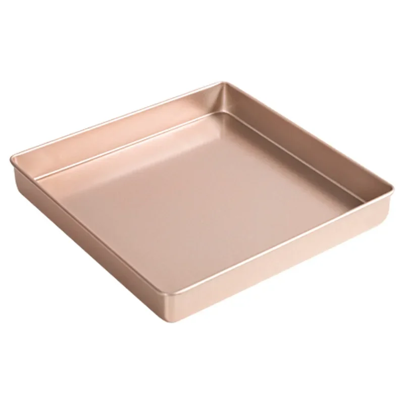 

22x22cm Thickened Baking Pan Non-Stick Square Cake Baking Pan Carbon Steel Tray Pie Pizza Bread Cake Mold Bakeware Tools