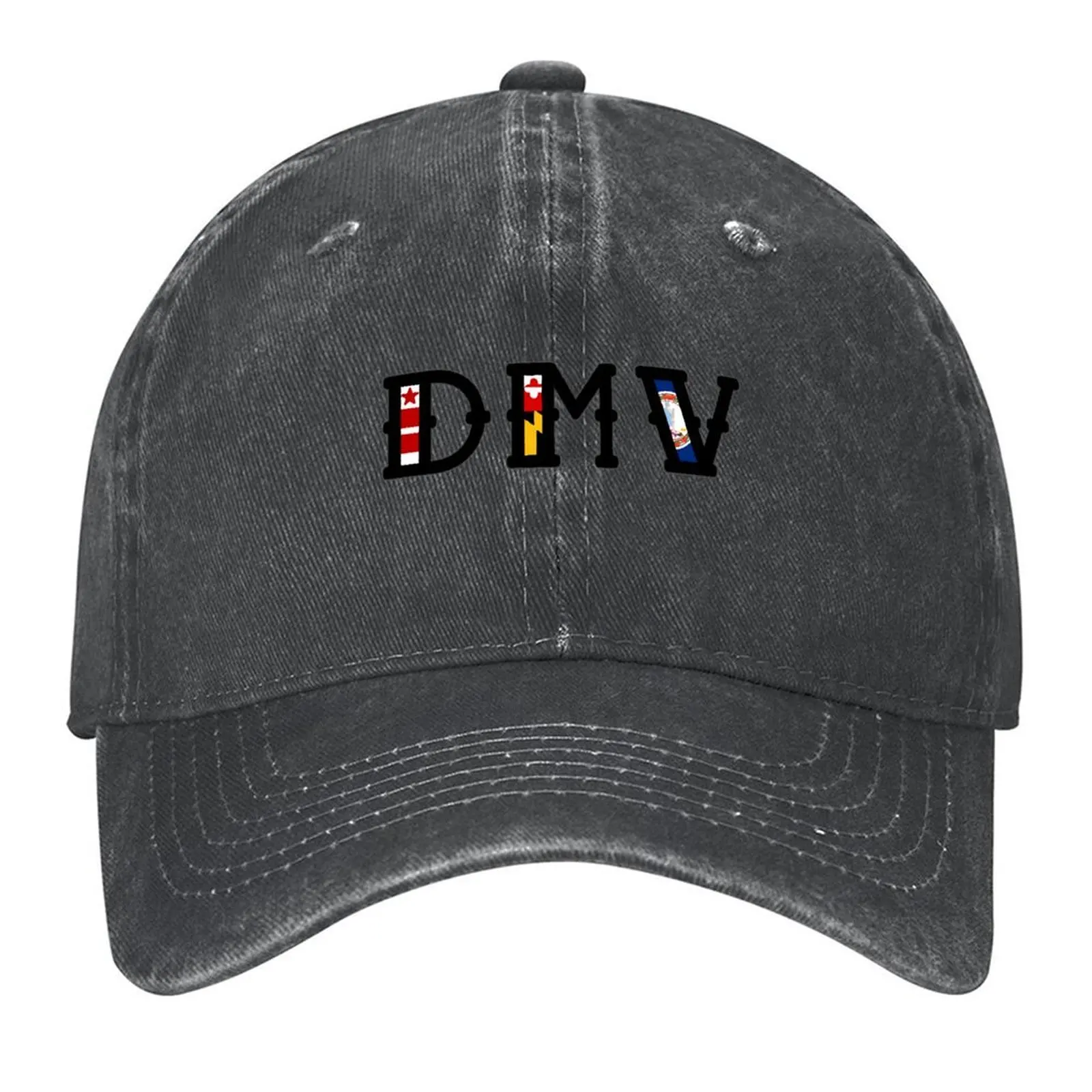 

Old School DMV Baseball Cap fishing caps man Uv Protection Solar Hat Christmas Hat Golf For Women 2025 Men's
