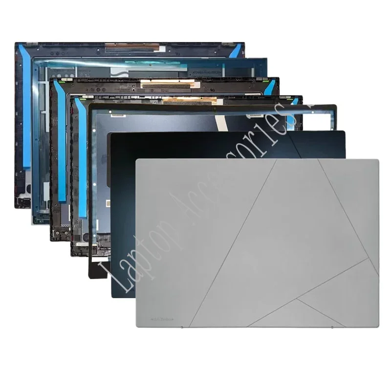 Para asus zenbook14 ux3402z ux3402v portátil substituição lcd capa traseira/quadro frontal/descanso de palma/capa inferior